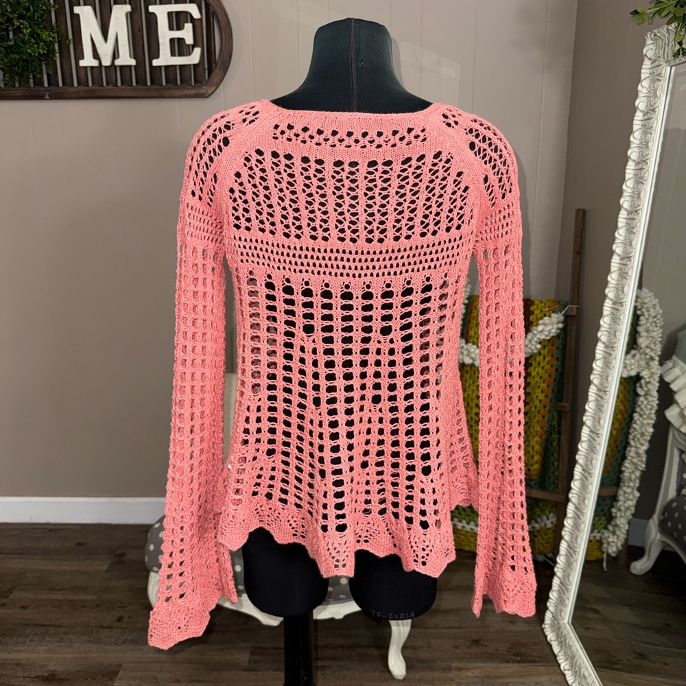 Free People • Annabelle Crochet Sweater - Picture 7 of 10